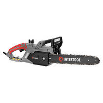 Пила ланцюгова електрична 2400 Вт INTERTOOL DT-2201, фото 3