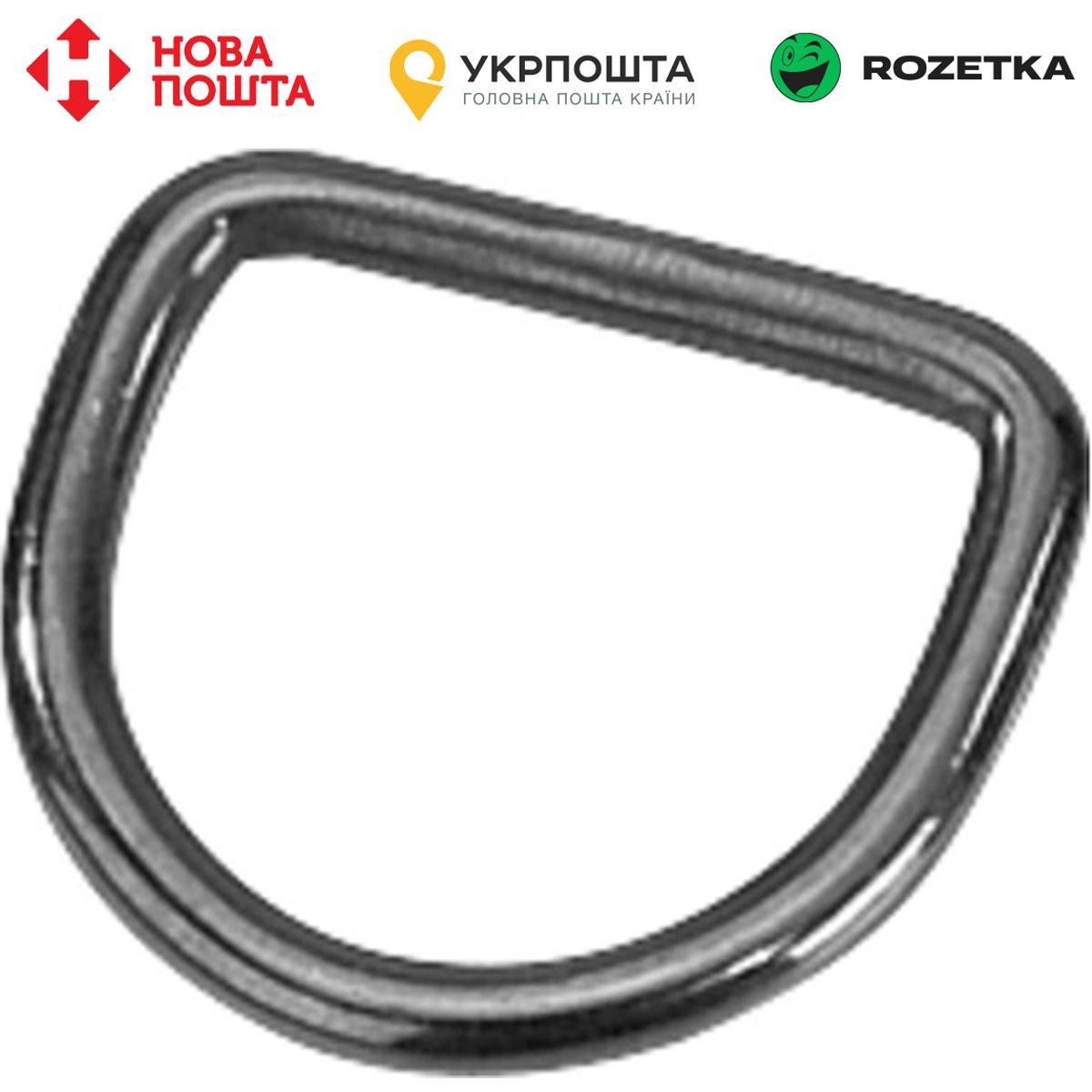 D-кільце для нашийника собак Sprenger D-Ring, воронена нержавіюча сталь, 25 мм, фото 1