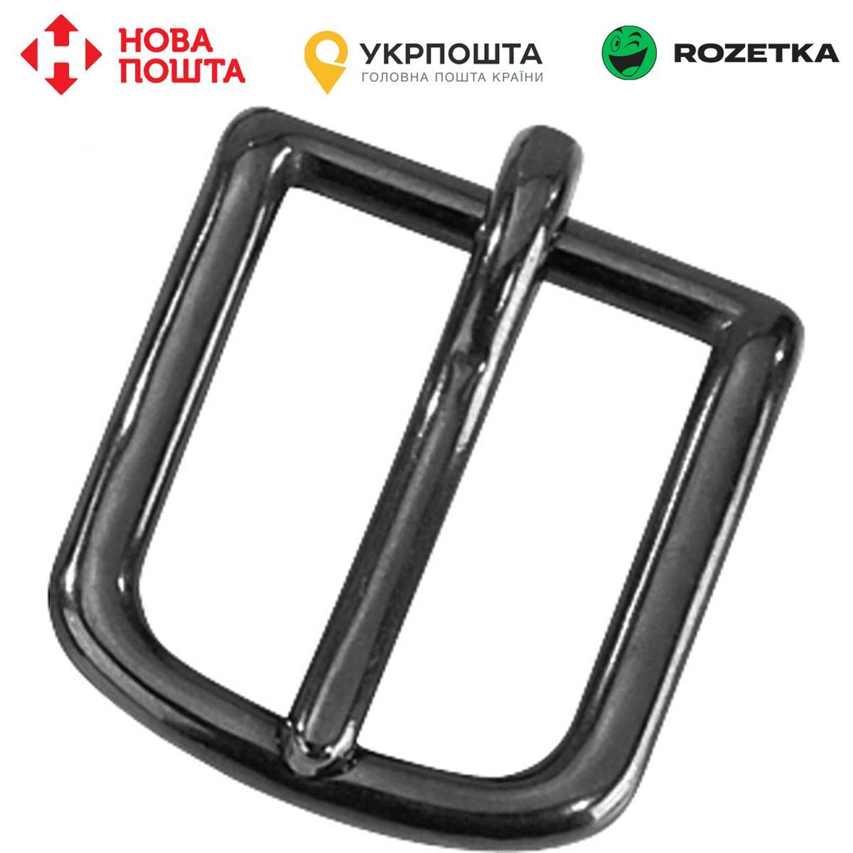 Пряжка для нашийника собак Sprenger Buckle воронена нержавіюча сталь, 25 мм, фото 1