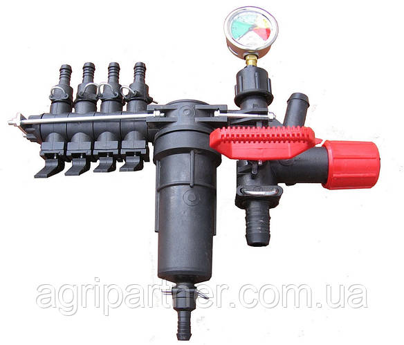 Купить Регулятор давления 4-секции Agroplast(без манометра), цена 1400 ...
