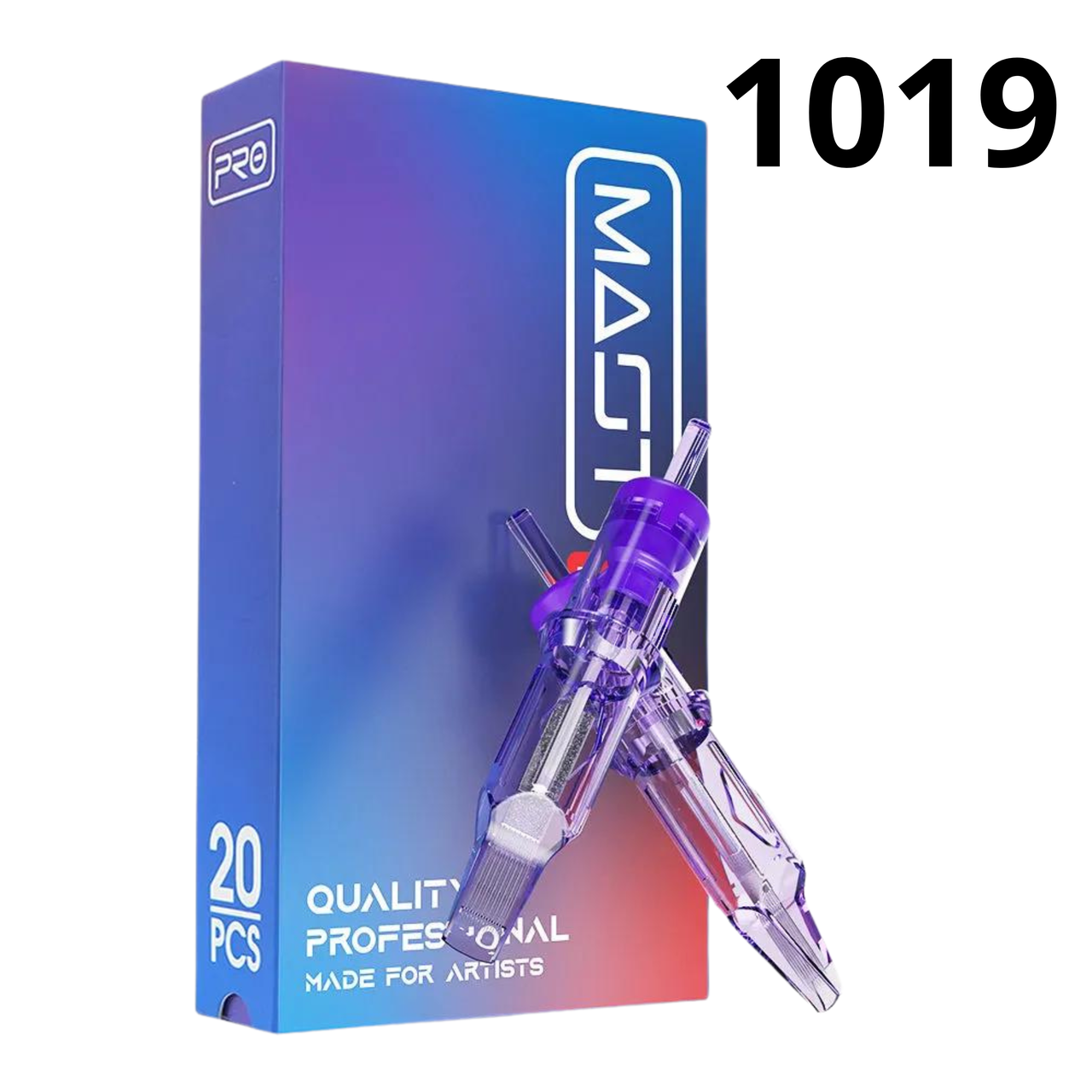 1019RM-1 (0,30 мм) Картриджі тату Mast PRO 1 шт (Для тіней та зафарбування) картриджі, фото 1