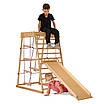 Спортивний комплекс «Акварелька-outdoor 4» дерев'яний ТМ "SportBaby" (120х60х102 см), фото 5