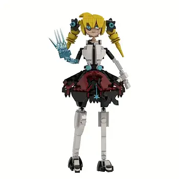 Конструктор робот дівчина Mischievous mute girls