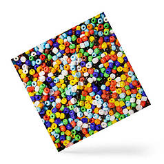 Хустка на голову і шию «Бісер. Паттерн. Beads. Pattern»