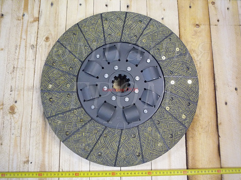 184-1601130 Диск зчеплення ведений 184 (ткана накладка 430 мм 50,8 мм) ЯМЗ (184-1601130-10), фото 1