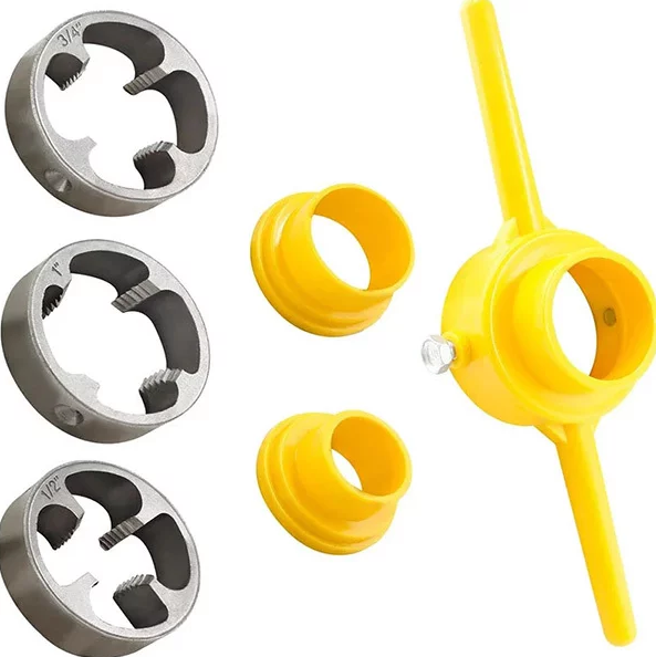 Плашки для нарезки резьбы с держателем под резьбу 1/2", 3/4" и 1 ...