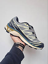 Зимові Чоловічі Кросівки Salomon XT-6 Advanced Gore-Tex Blue / Саломон ХТ-6 Адванст Гор Текс Блакитні, фото 3