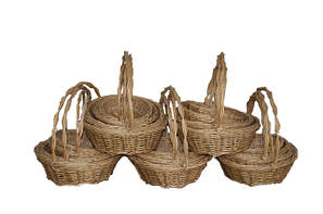 Плетені кошики оптом