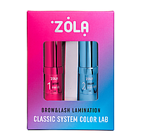 Набір складів ZOLA Brow&Lash Classic System Color Lab - для ламінування брів та вій