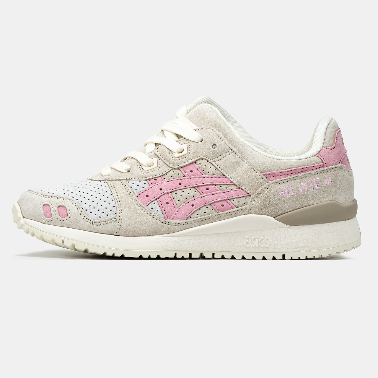 Жіночі Кросівки Asics Gel-Lyte 3 Low Beige Pink / Асікс Гел-Лайт 3 Низькі Бежеві з Рожевим