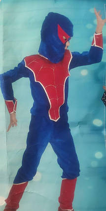 Дитячий карнавальний костюм "Людина Павук" зріст-110см, фото 1