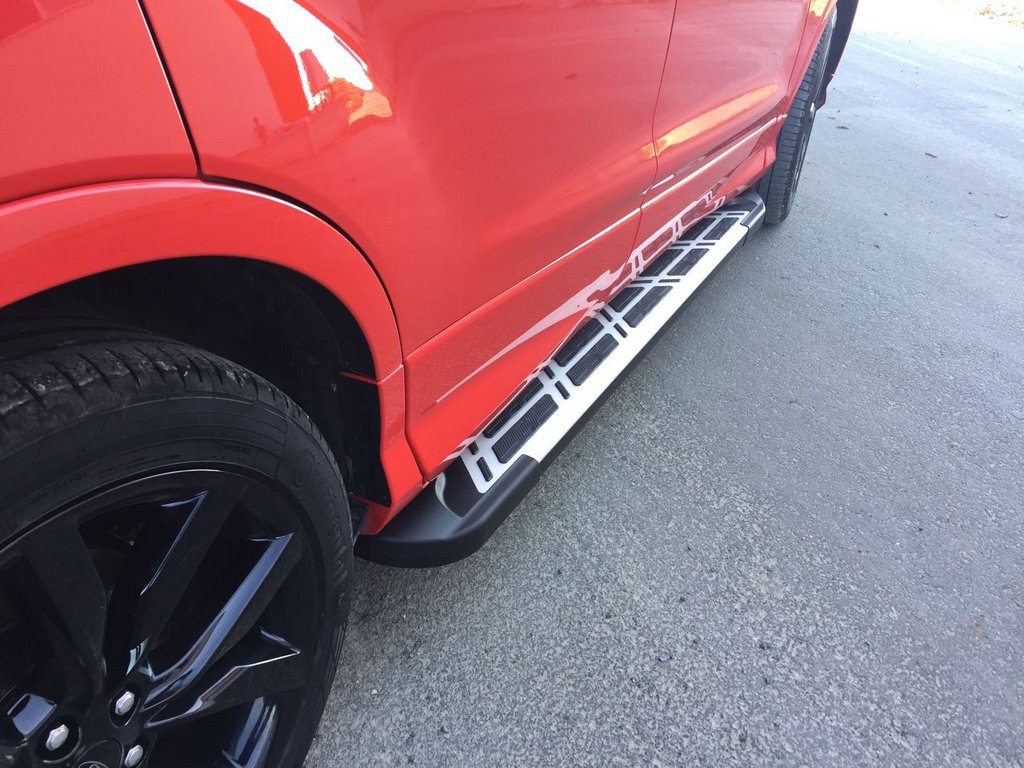 Бічні пороги Sunrise на Ford Kuga 2013-2019 Пороги майданчика Форд Куга з пофарбованою листовою 2 шт., фото 1