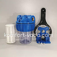 Магістральний фільтр холодної води AquaKut 3P5", підключення латунь