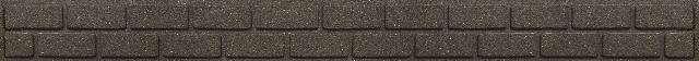 Декоративний бордюр для саду, 9х2х120 см, сіро-коричневий, цеглинки, фото 1