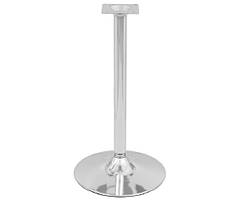 Опора Хром  для столу висота 93 см