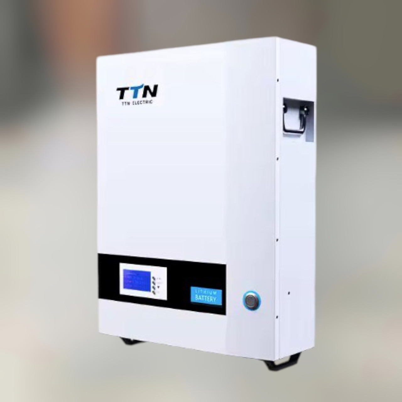 Акумуляторна батарея TTN LiFePo4 51.2V 100AH, настінна, літій-залізо-фосфатний для СЕС для станцій та будинку, фото 1