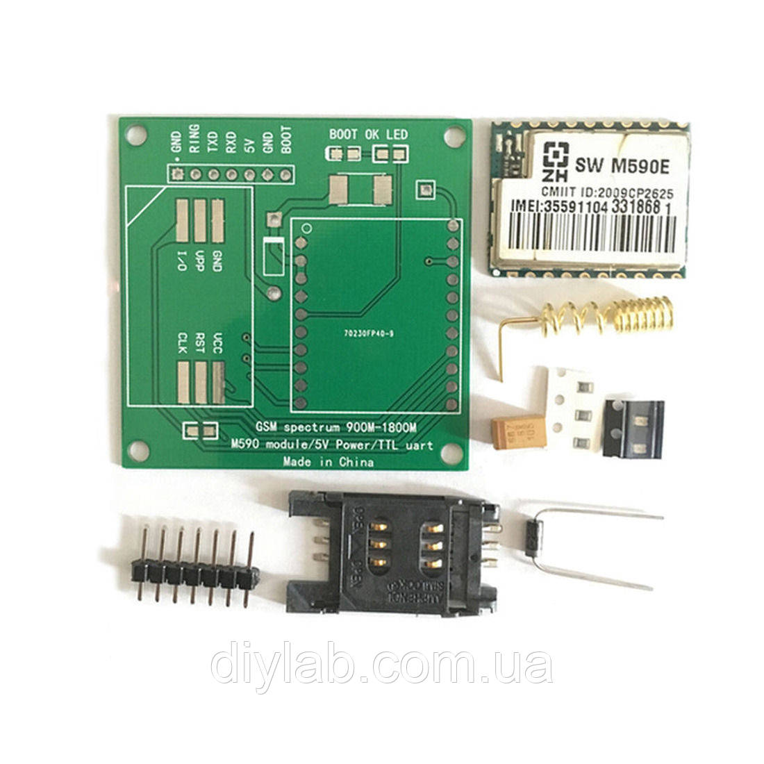 DIY набір GSM,GPRS модуль M590E
