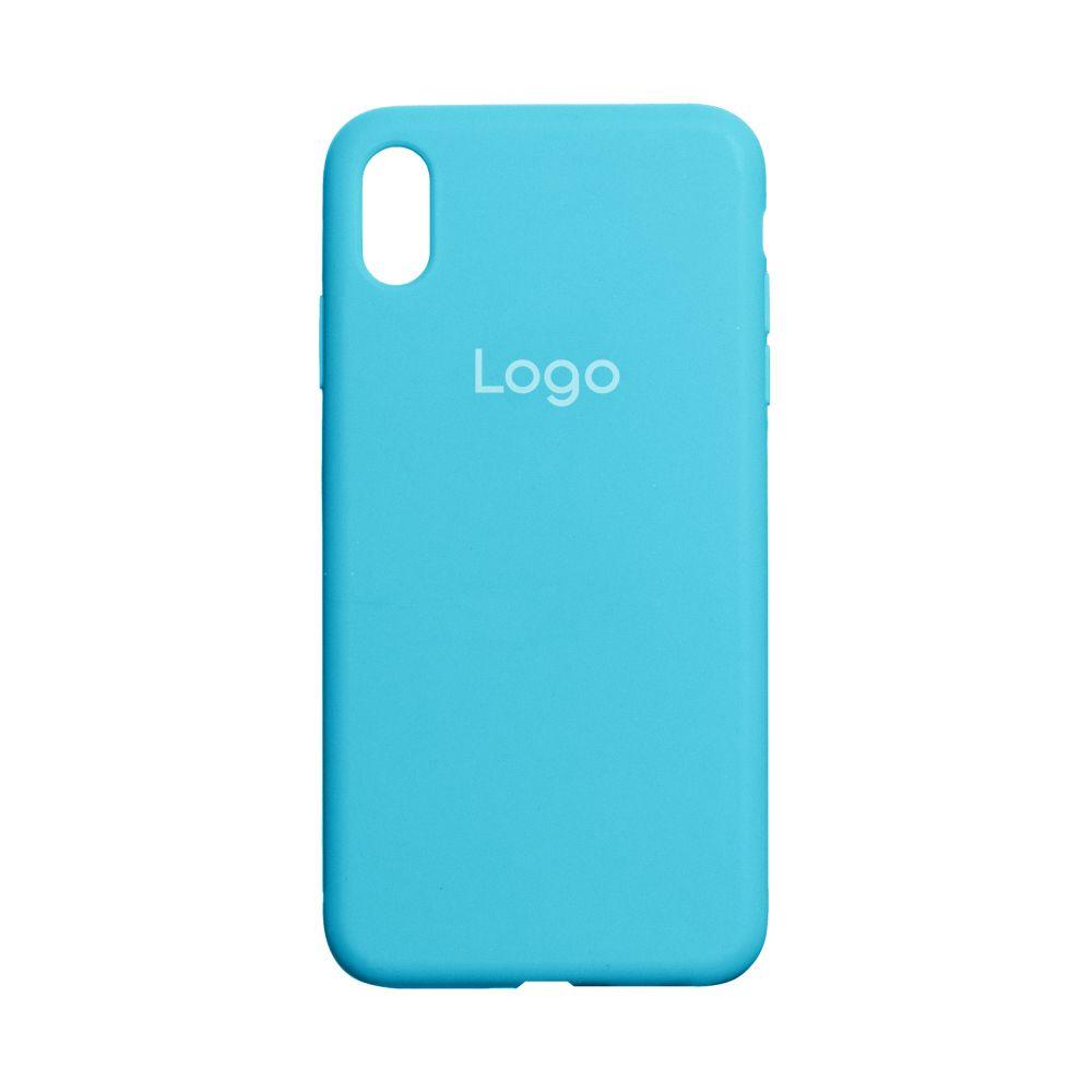 Чохол Silicone Case Full Size (AA) для iPhone X/Xs Колір 16.Blue