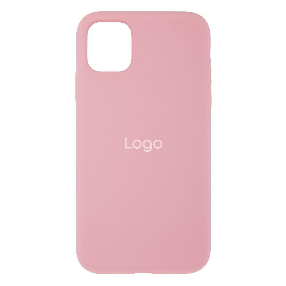 Чохол Silicone Case Full Size (AA) для iPhone 11 Колір 06.Light Pink