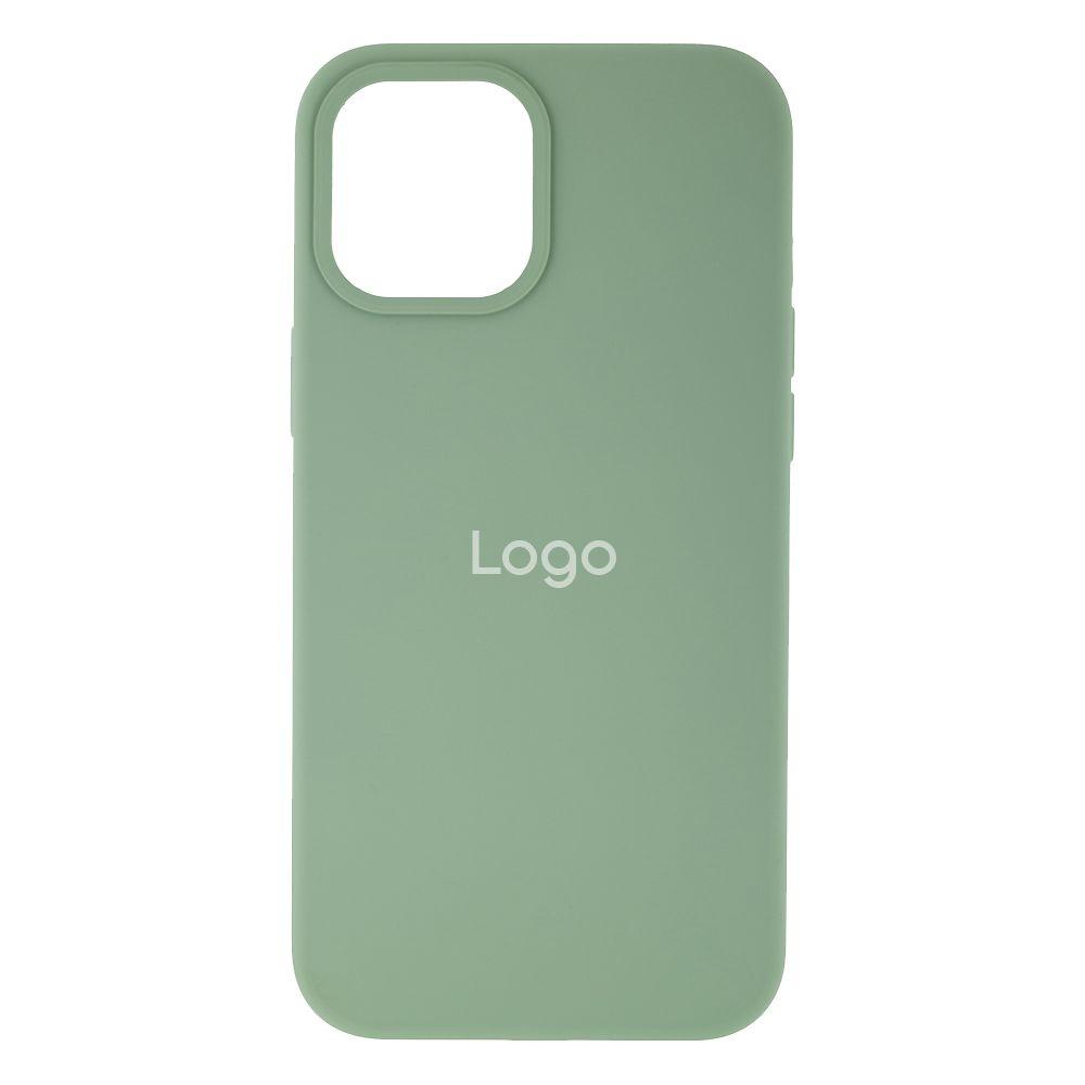Чохол Silicone Case Full Size (AA) для iPhone 12 Pro Max Колір 01.Mint