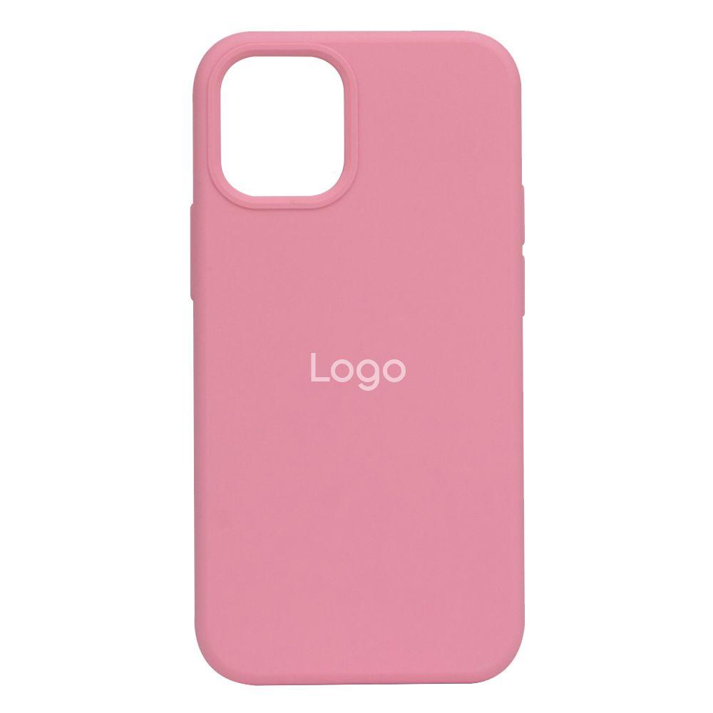 Чохол Silicone Case Full Size (AA) для iPhone 12 mini Колір 06.Light Pink