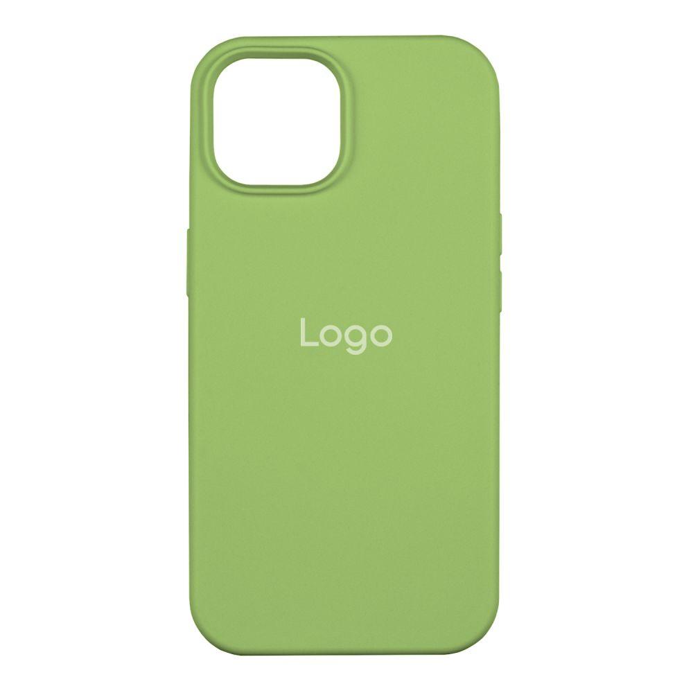 Чохол Silicone Case Full Size (AA) для iPhone 14 Колір 01.Mint