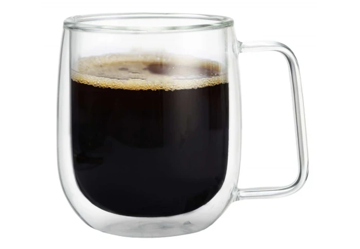 Набір чашок із подвійними стінками Con Brio CB-8825-2 250мл 2шт, чашки для кави, набір чашок для чаю, фото 1