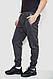 Спортивні штани чоловічі на флісі, колір темно-сірий, 244R4643, фото 3