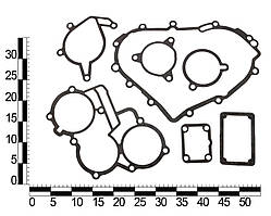 Комплект прокладок коробки роздаваної ВАЗ 2121, 21213, 2123 (шкіркартон, Німеччина)