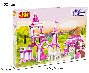 Конструктор "Дівчатка" (555 елм.) Бал/COGO