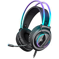 Навушники Defender Flame RGB Black (64555), фото 2