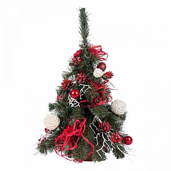 Штучна ялинка YES! Fun Рубіновий сюрприз з прикрасами 0,45 м (904441)