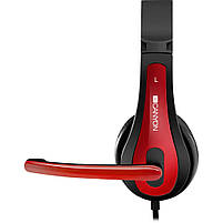 Навушники Canyon HSC-1 Black-Red (CNS-CHSC1BR), фото 5