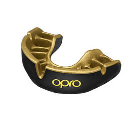 Капа OPRO Gold доросла (вік 11+) Black/Gold (art.102504001) aiw Оригінал 4575