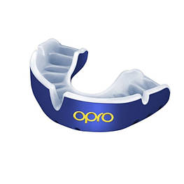 Капа OPRO Gold доросла (вік 11+) Blue/Pearl (art.102504002) aiw Оригінал 4582