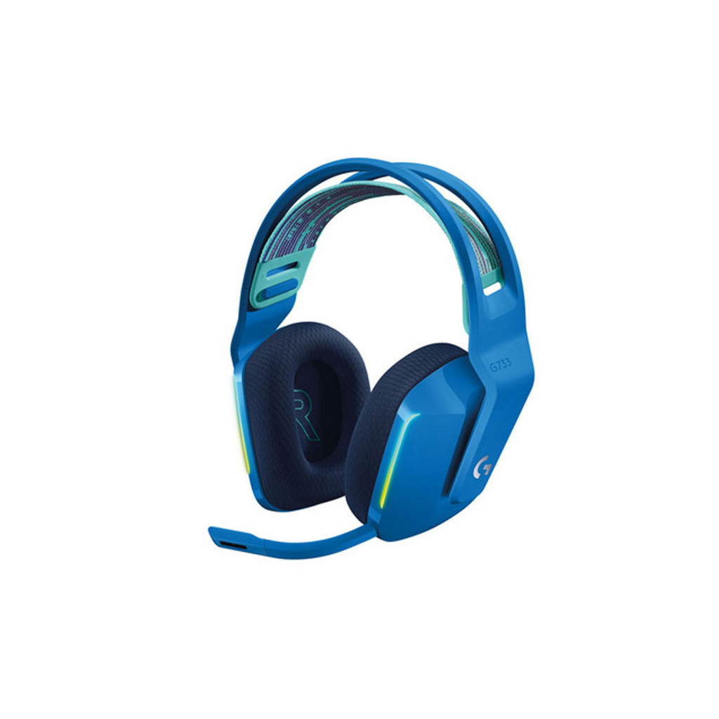 Навушники Logitech G733 Lightspeed Wireless RGB Gaming Headset Blue (981-000943), фото 1