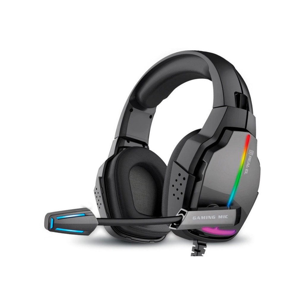 Навушники REAL-EL GDX-7780 Black, фото 1