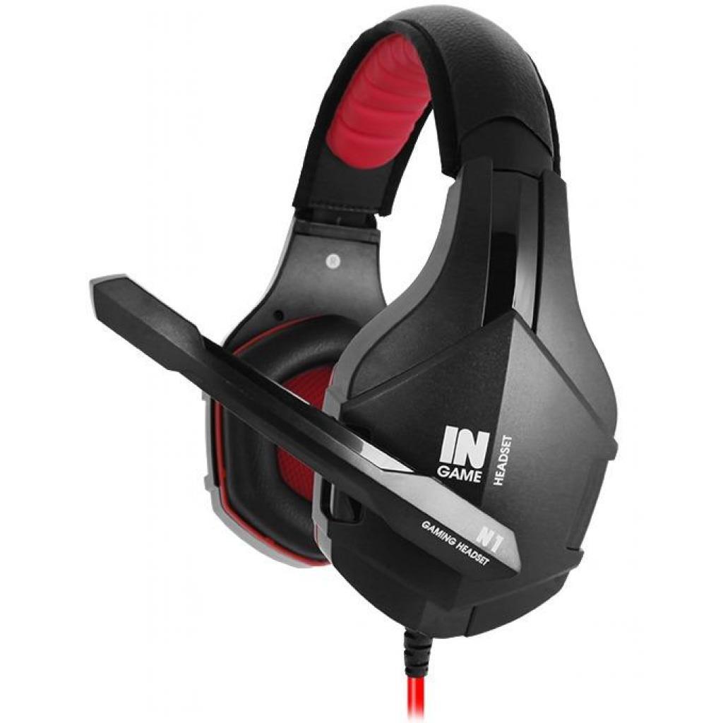Навушники Gemix N1 Black-Red Gaming, фото 1