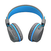 Навушники Jlab JBuddies Studio Wireless Graphite/Blue (IEUHBSTUDIORGRYBLU4), фото 2