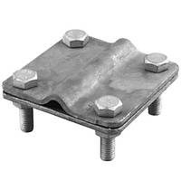 Затискач дроту D=8-10mm/смужка 40mm сталевий гарячеоцинкований 44/8.2 OCH