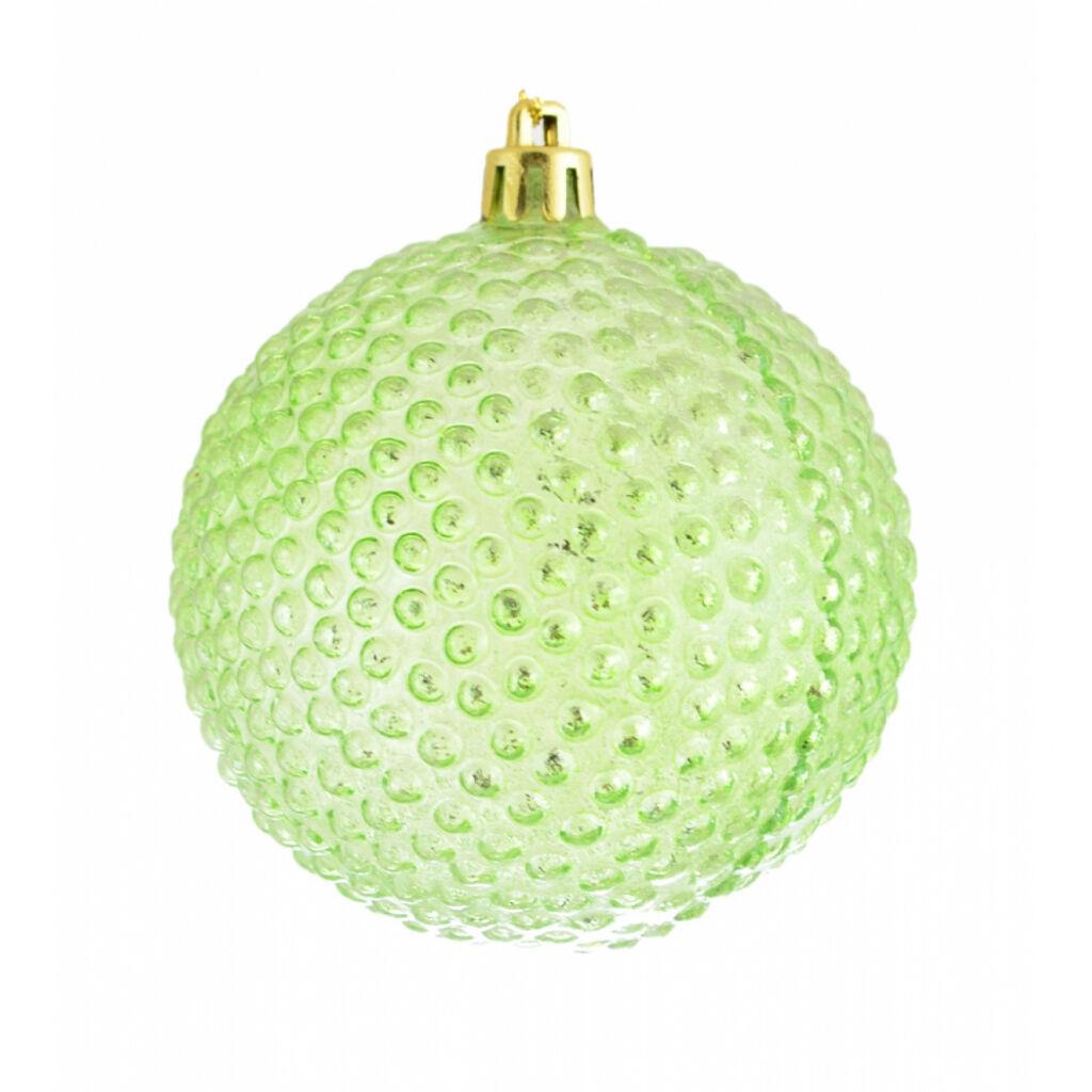 Ялинкова іграшка YES! Fun Їжачок куля зелений 8 см (972810), фото 1