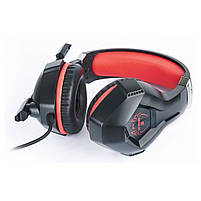 Навушники REAL-EL GDX-7575 Black-Red, фото 3