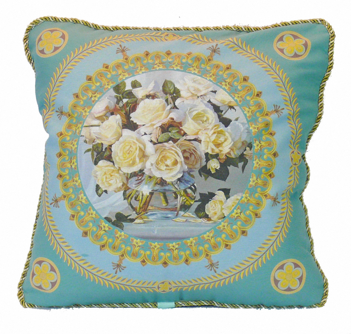 Декоративна подушка "Королева квітів"