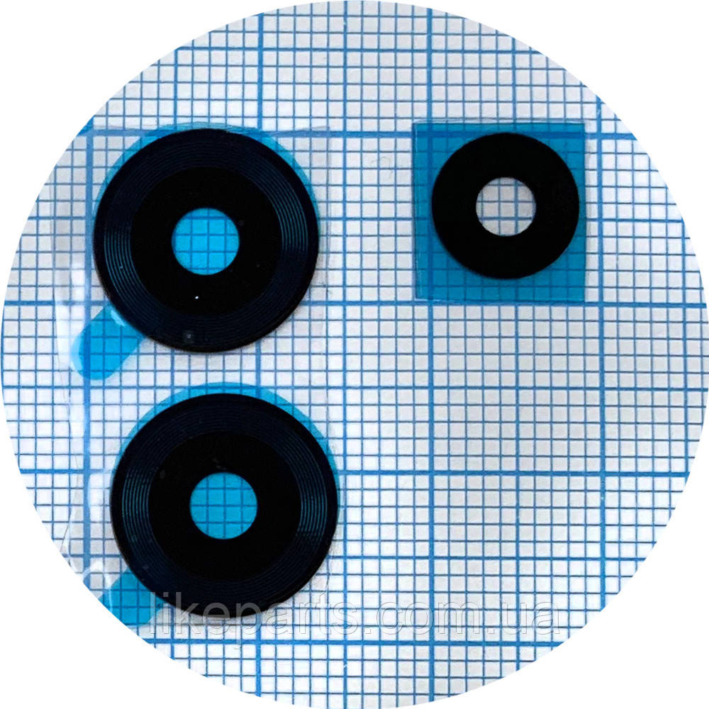 Скло камери Xiaomi Redmi 12 (комплект 3 шт), фото 1