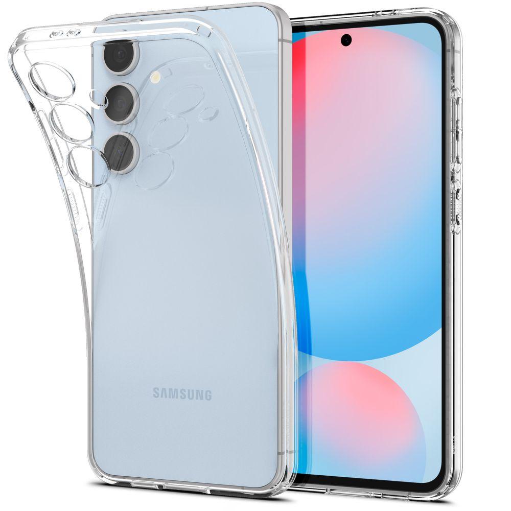 Чохол Spigen Liquid Crystal до Samsung Galaxy S24 FE Crystal Clear (ACS08616)