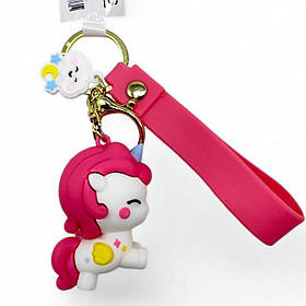 Брелок Єдиноріг малиновий