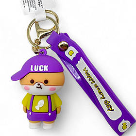 Брелок Котик фіолетовий