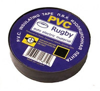 Изолента Rugby 10м (черная) - фото 2 - id-p448510065