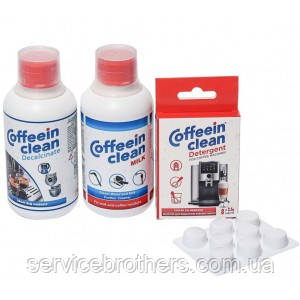 Набір засобів для чищення кавоварки Coffeein clean, фото 1