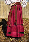 Сучасна українська спідниця "Ожинове вино"